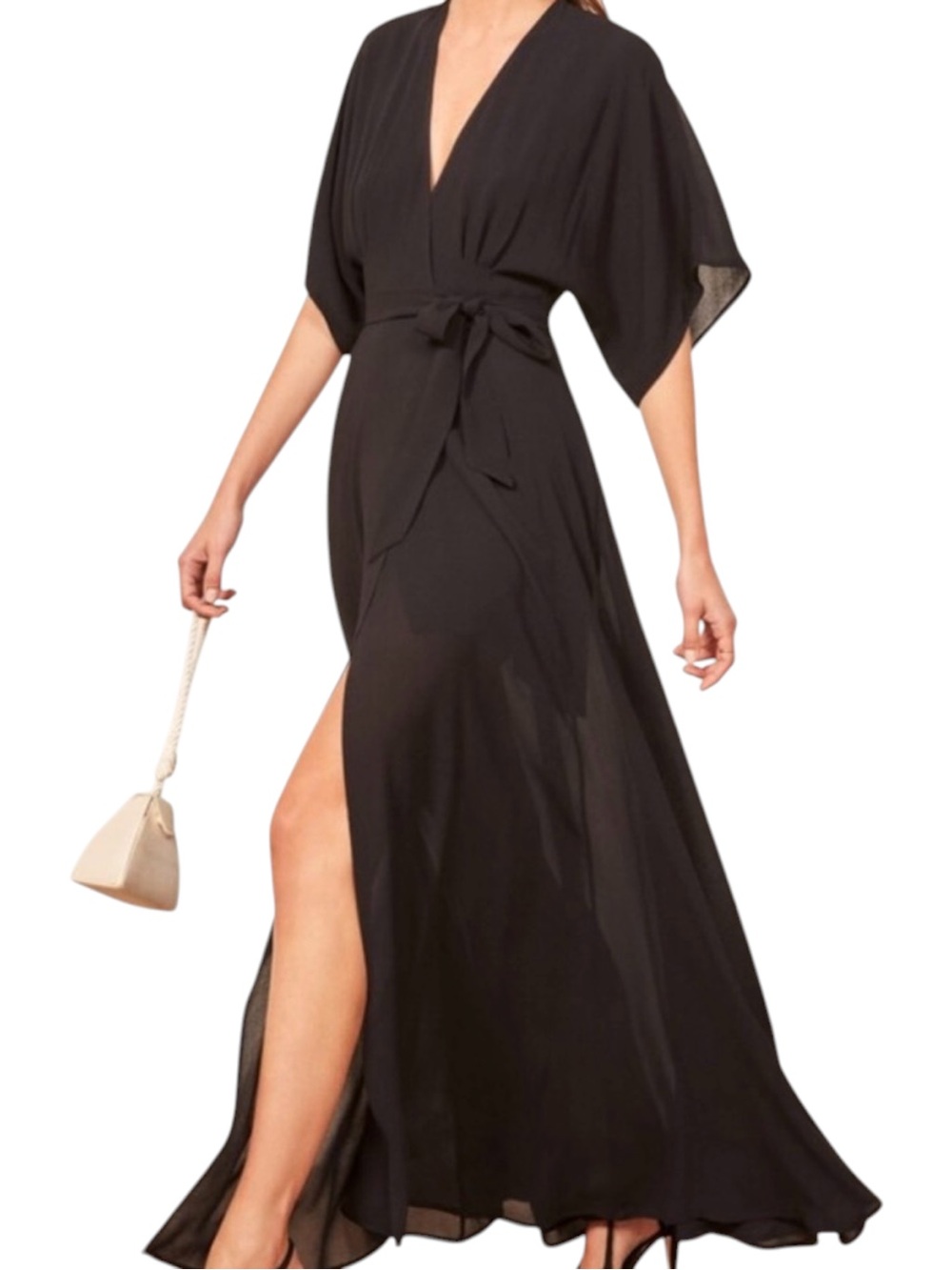 Reformation NWT Winslow Dress in Black | Size XS
